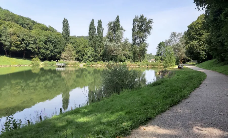 Promenade au bord du lac du Fond Saint-Martin